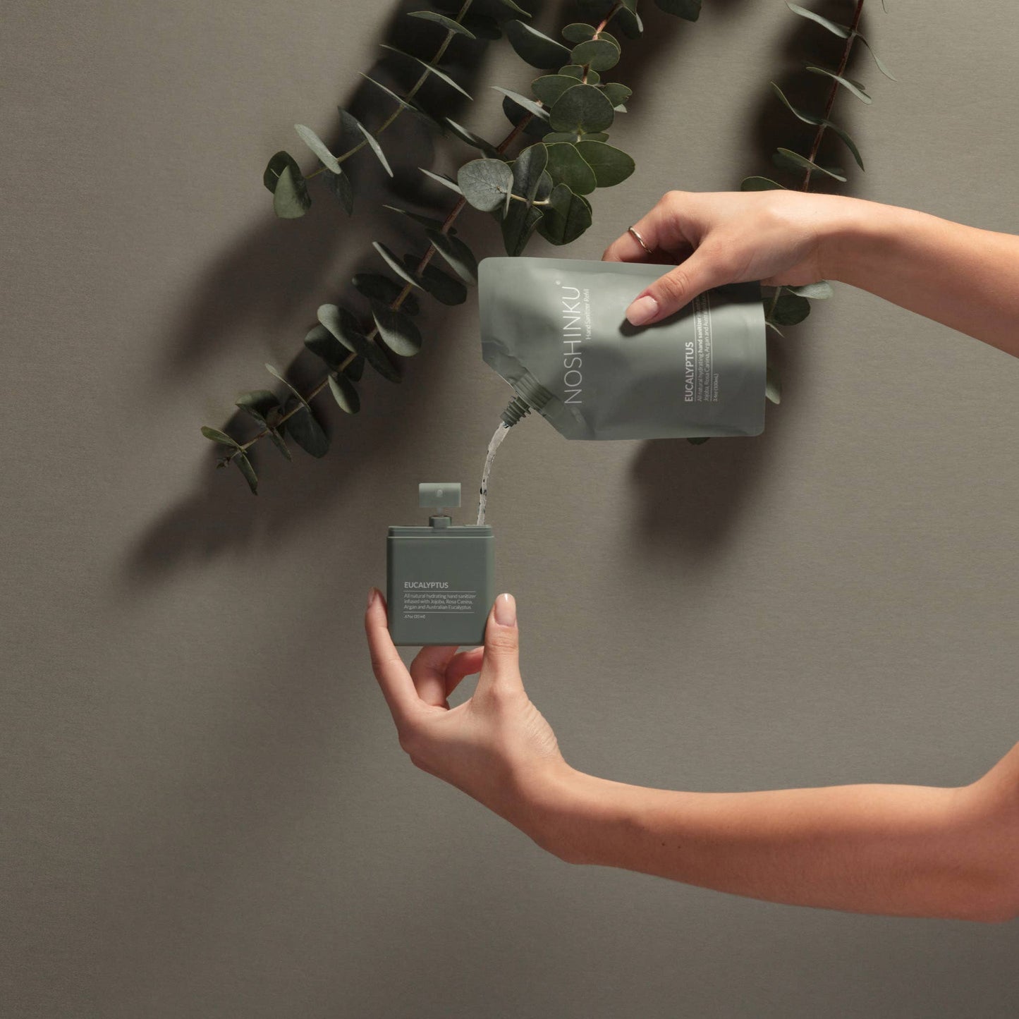 Refillable Moisturizing Pocket Hand Sanitizer