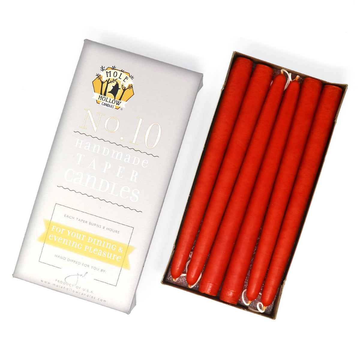 Hand Dipped Taper Candles