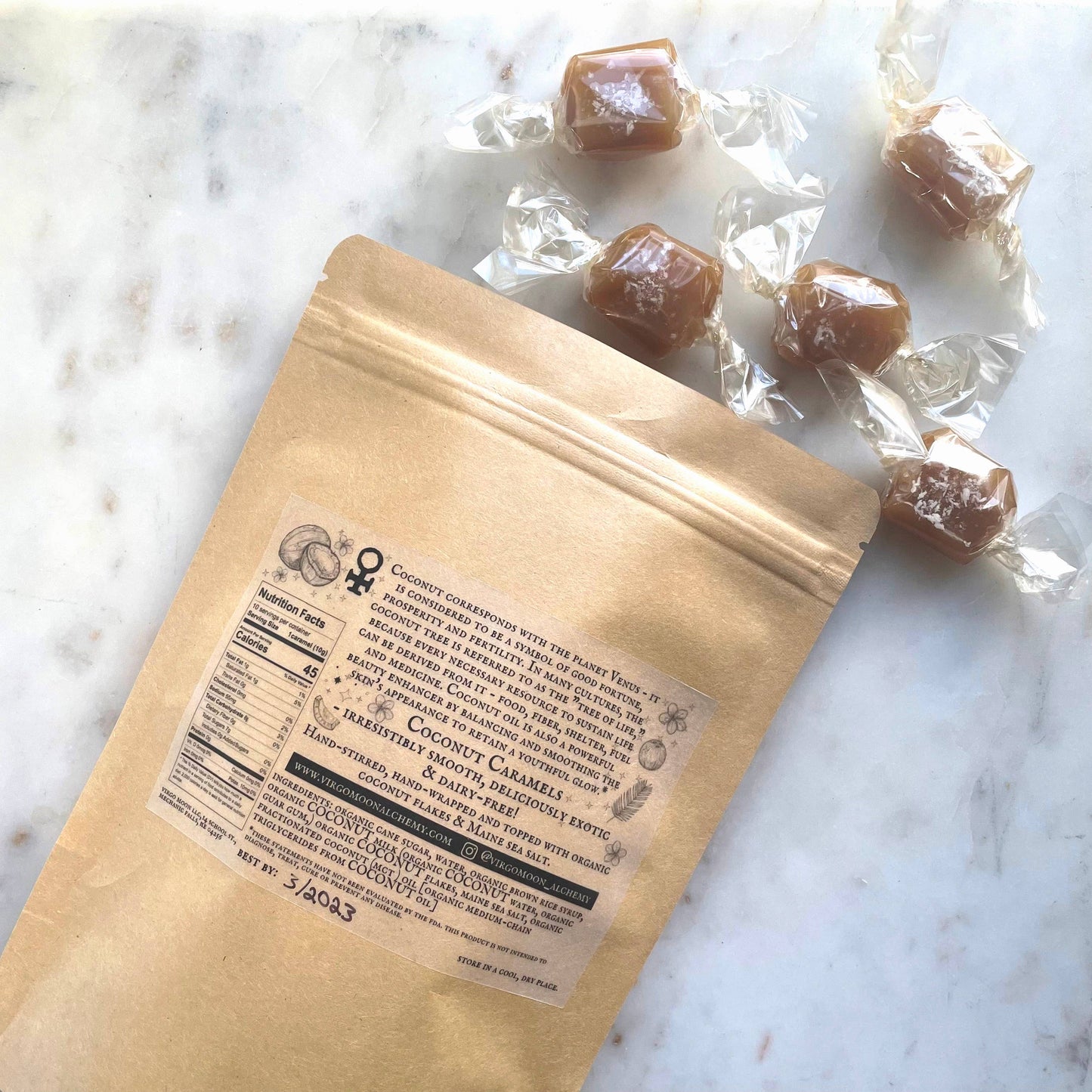 Vegan Coconut Caramels