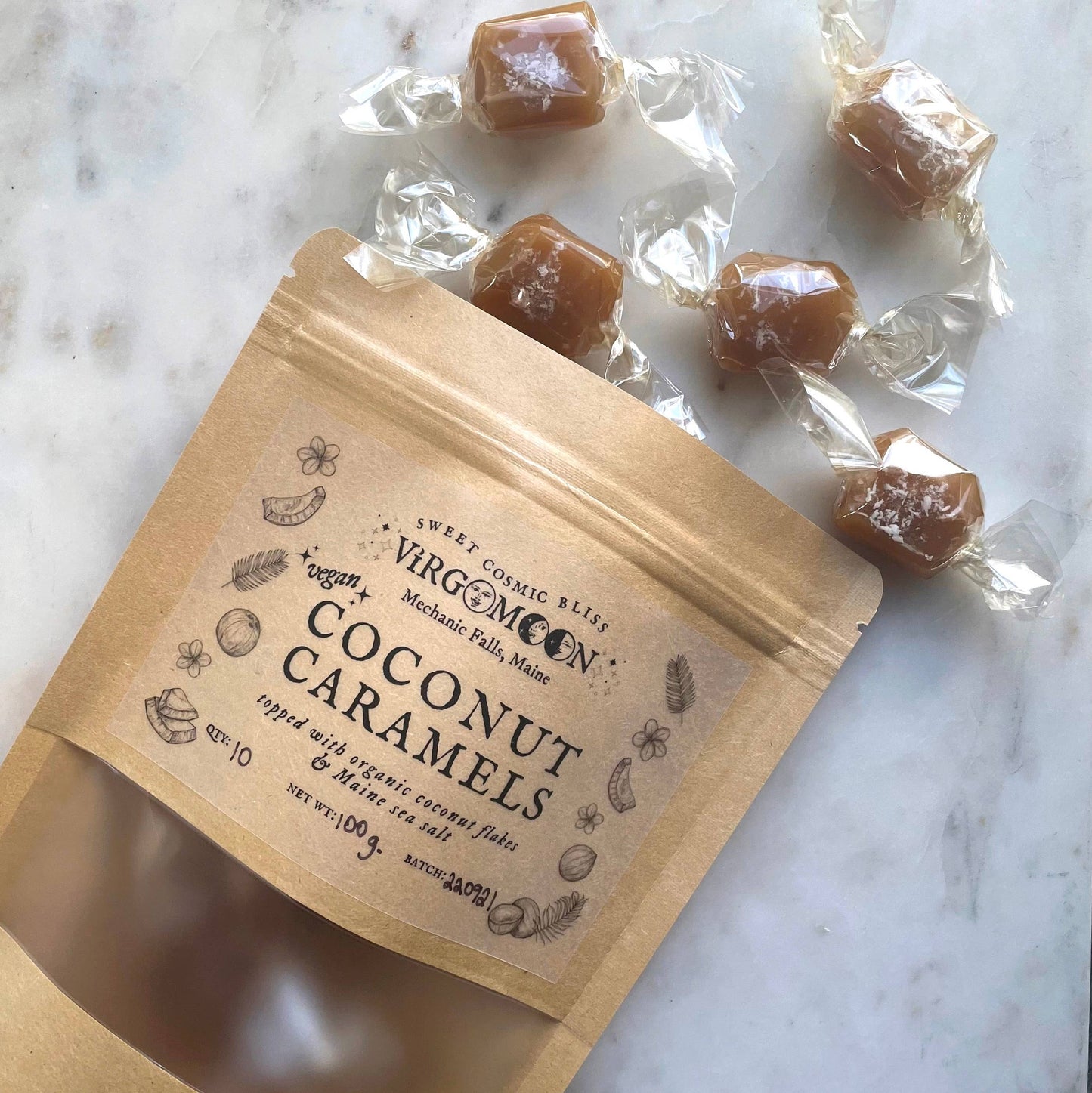 Vegan Coconut Caramels