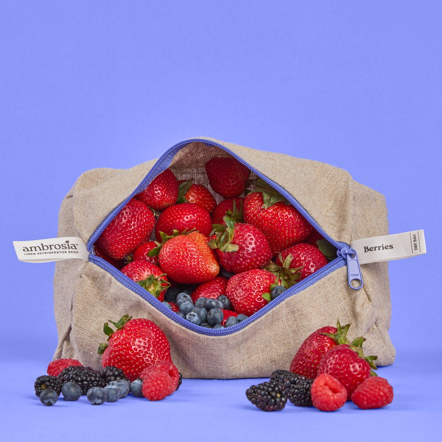 Ambrosia Linen Refrigerator Bags