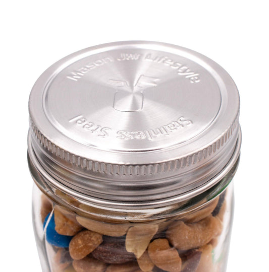 Stainless Steel Mason Jar Storage Lids