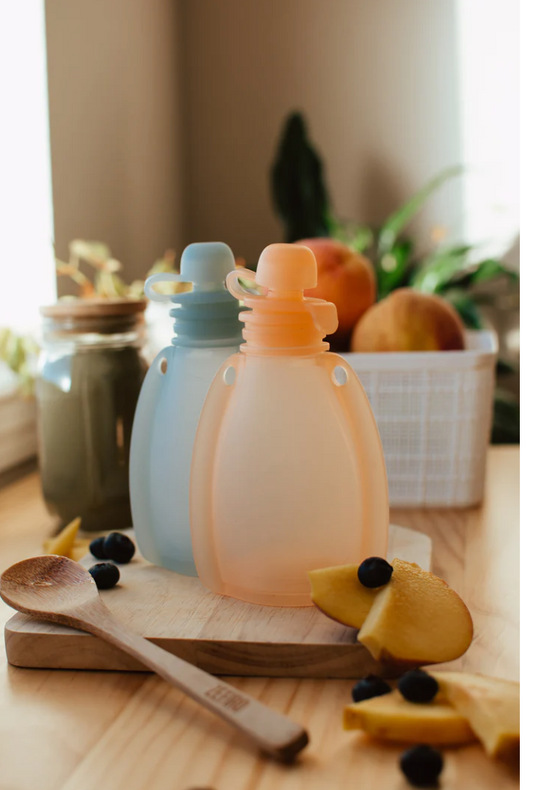Reusable Food Pouches | Set of 2