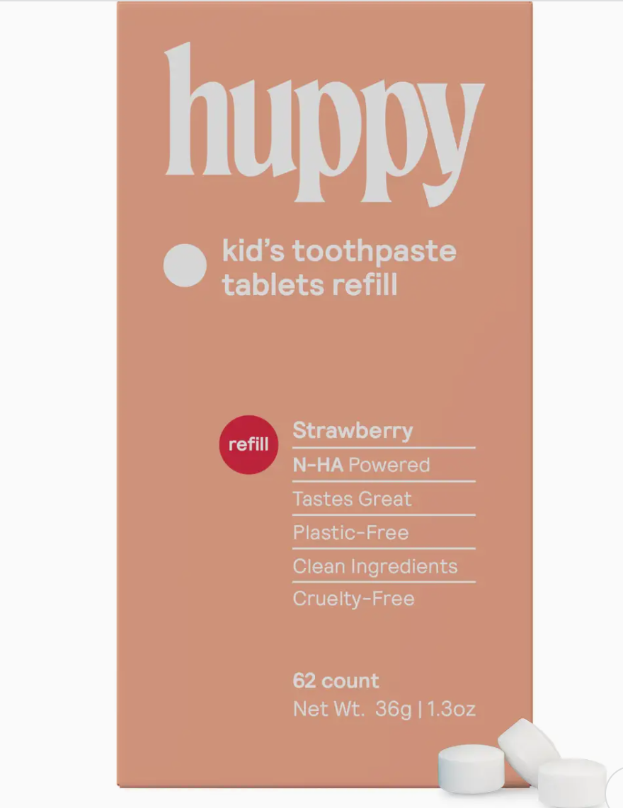 Huppy Toothpaste Tablets