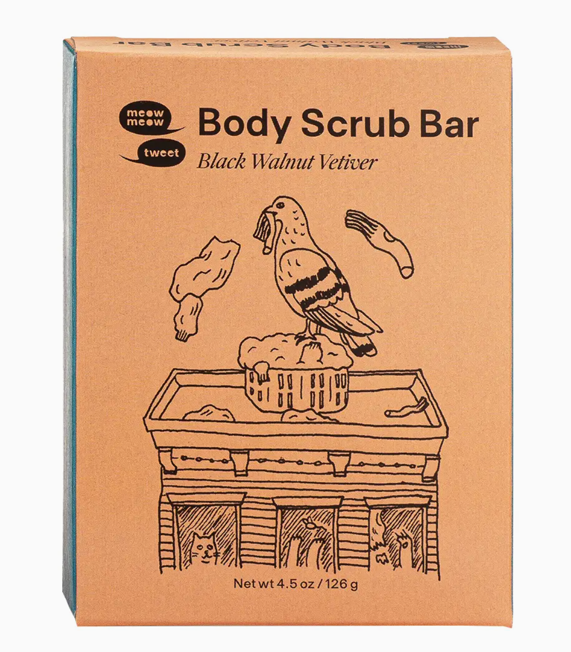 Body Scrub Bars | Meow Meow Tweet