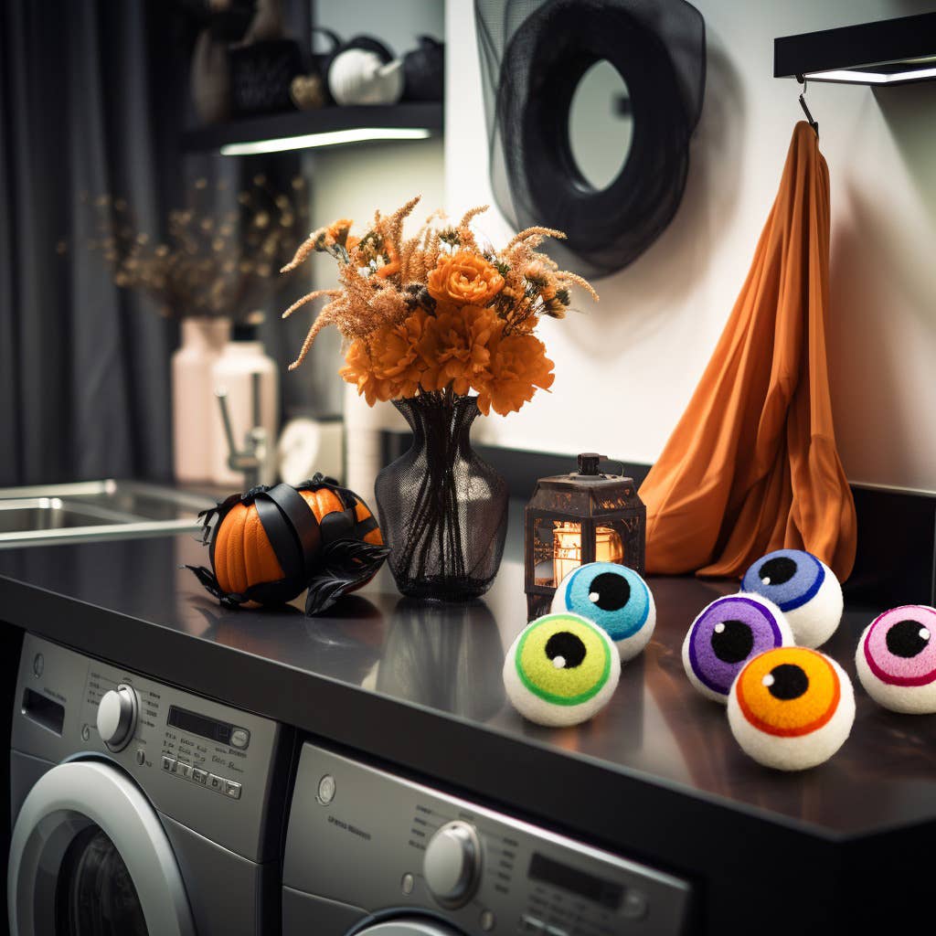 Eerie Eyeballs Dryer Balls