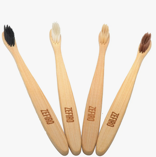 Bamboo Toothbrushes, Adult Size