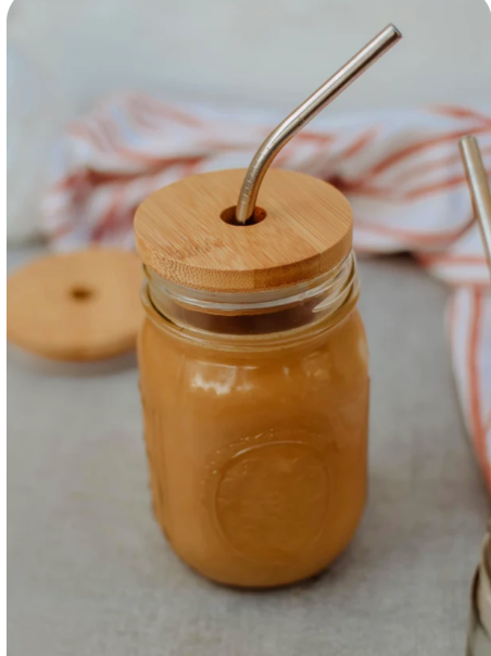 Bamboo Lids with Hole