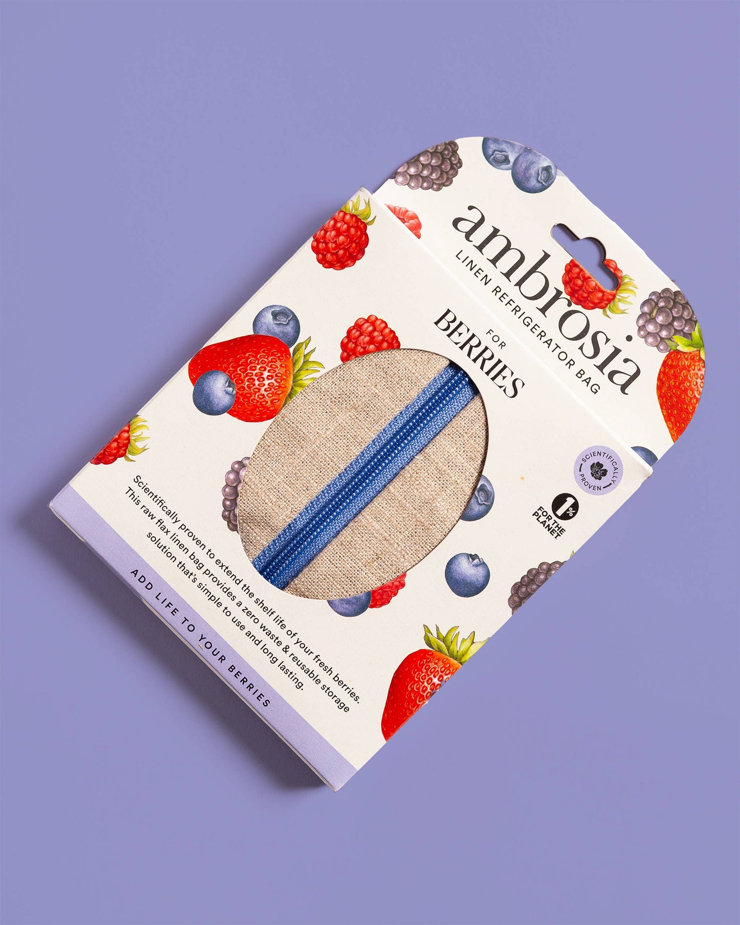 Ambrosia Linen Refrigerator Bags