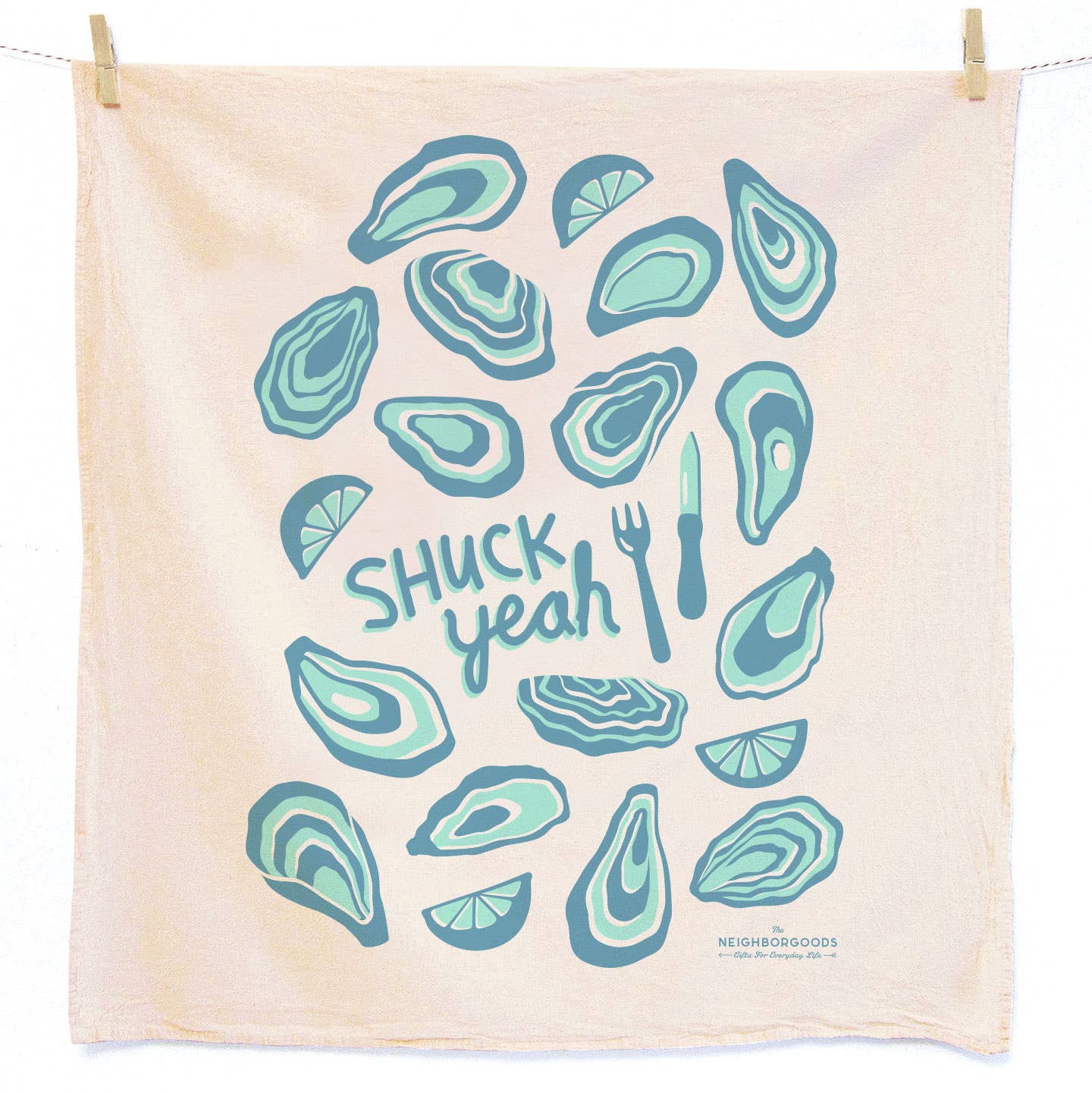 Fresh Oysters - Tea Towel Set of 2