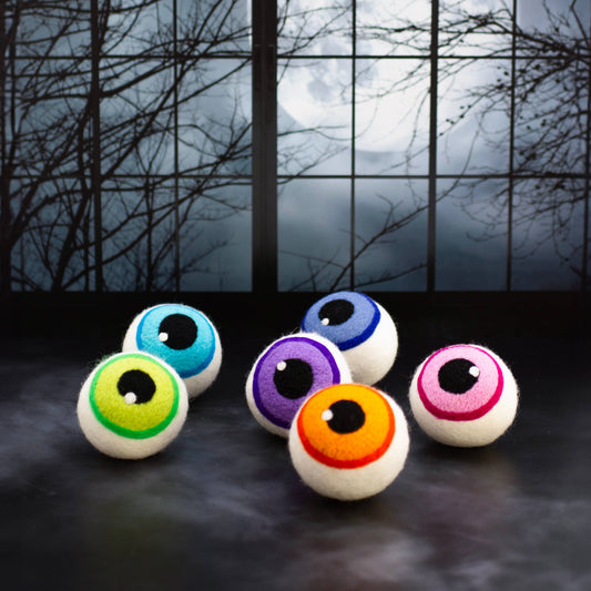 Eerie Eyeballs Dryer Balls