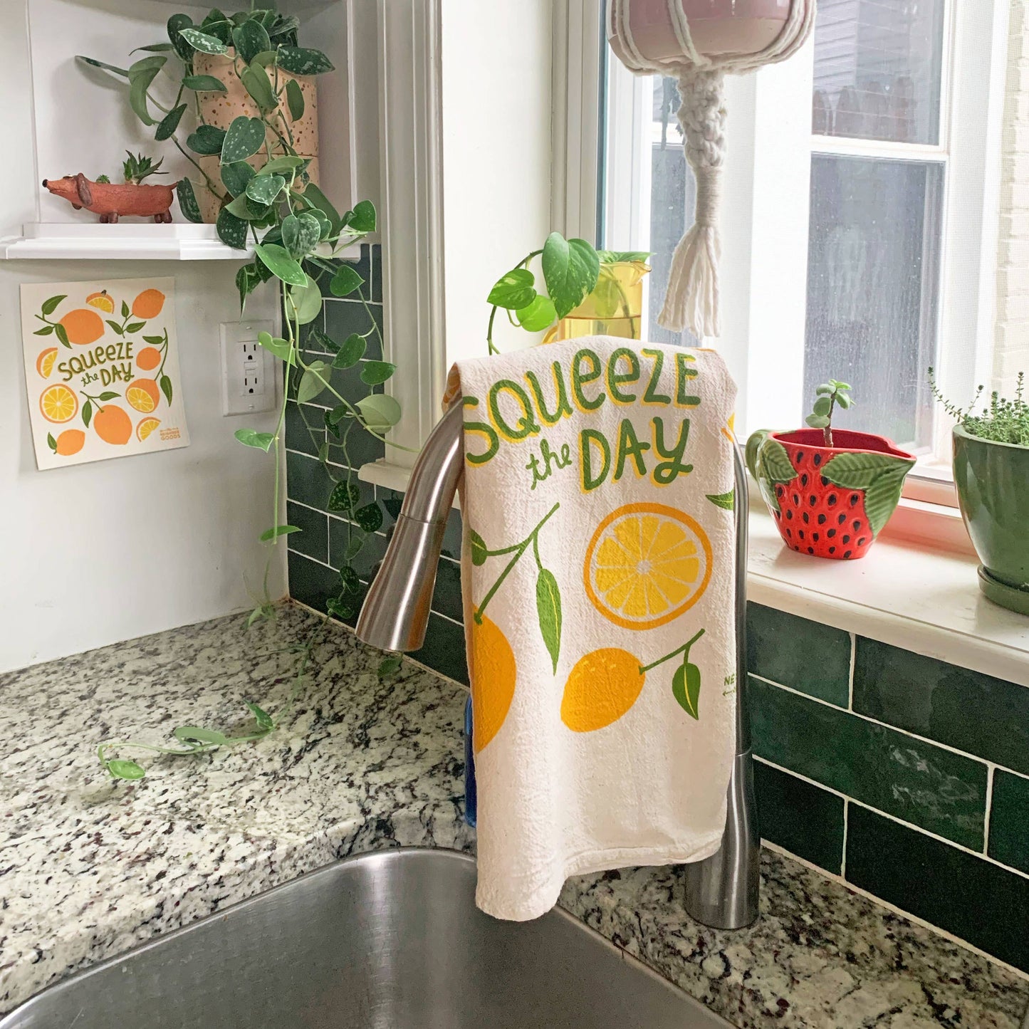 OLIVES WITH A TWIST - Tea Towel Set of 2