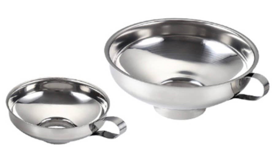 Stainless Wide Mouth Steel Funnel