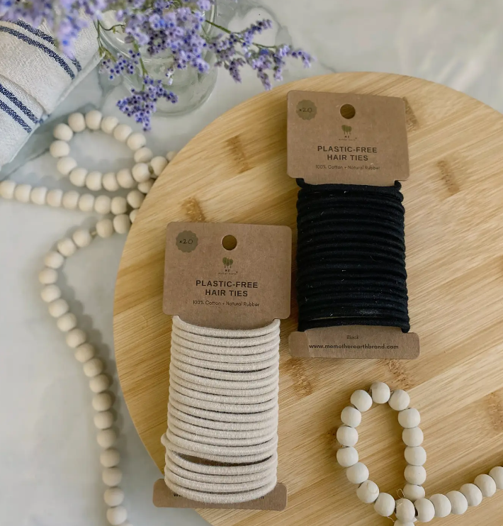 Plastic Free Hair Ties