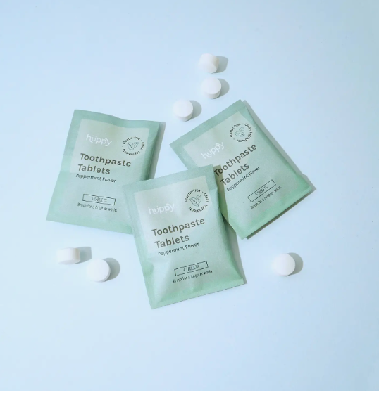 Huppy Toothpaste Tablets
