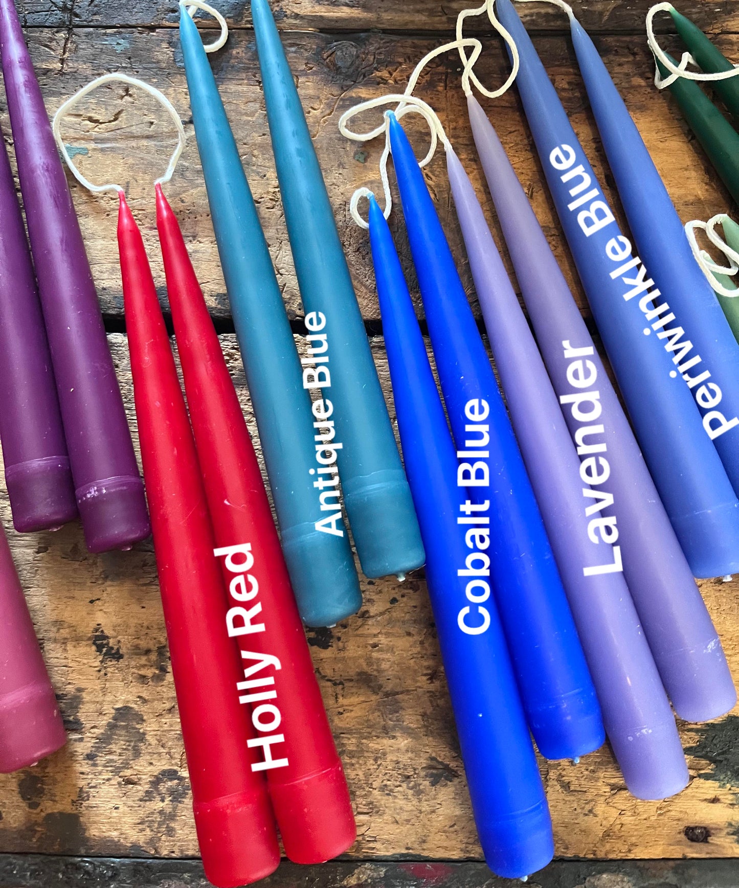 Hand Dipped Taper Candles