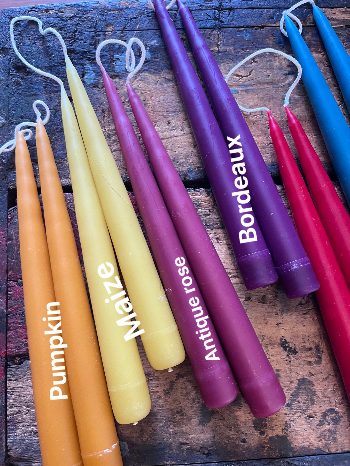 Hand Dipped Taper Candles
