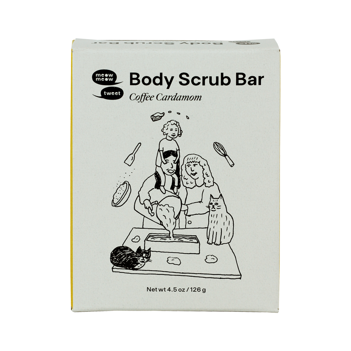 Body Scrub Bars | Meow Meow Tweet