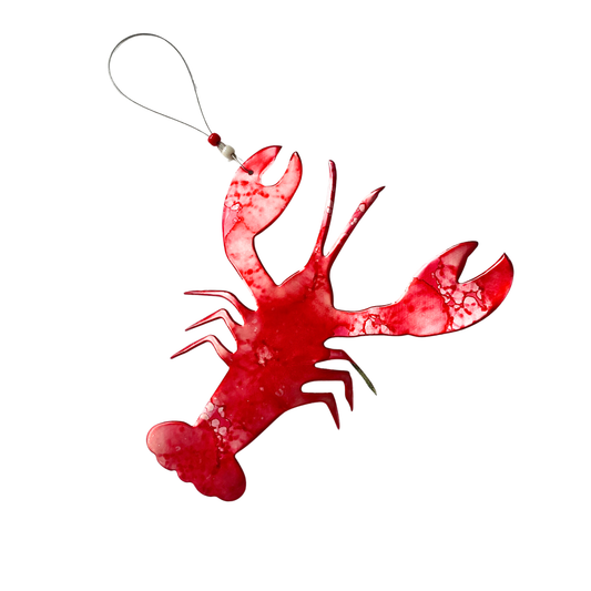 Lobster Ornament - Upcycled, COMING SOON