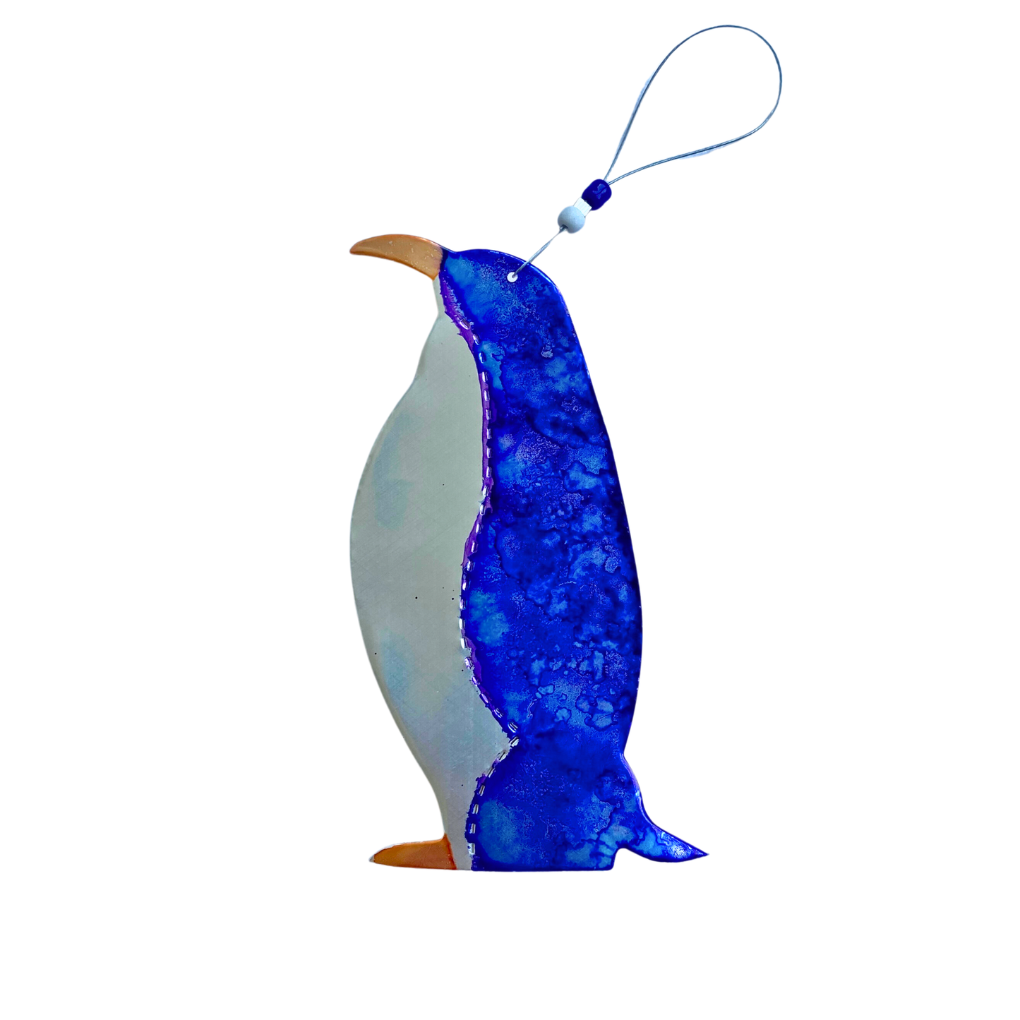 Penguin Ornament - Recycled Can Ornament | Coming Soon