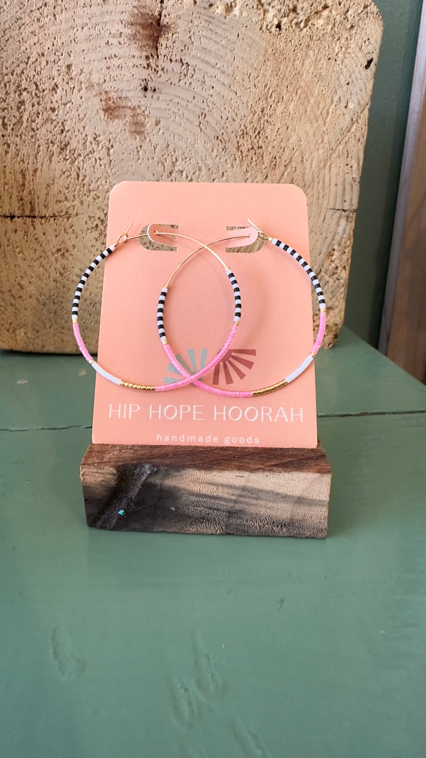 Beaded Hoops | Hip Hope Hoorah