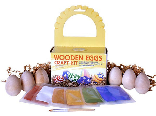 Spring Wood Egg Craft Kit