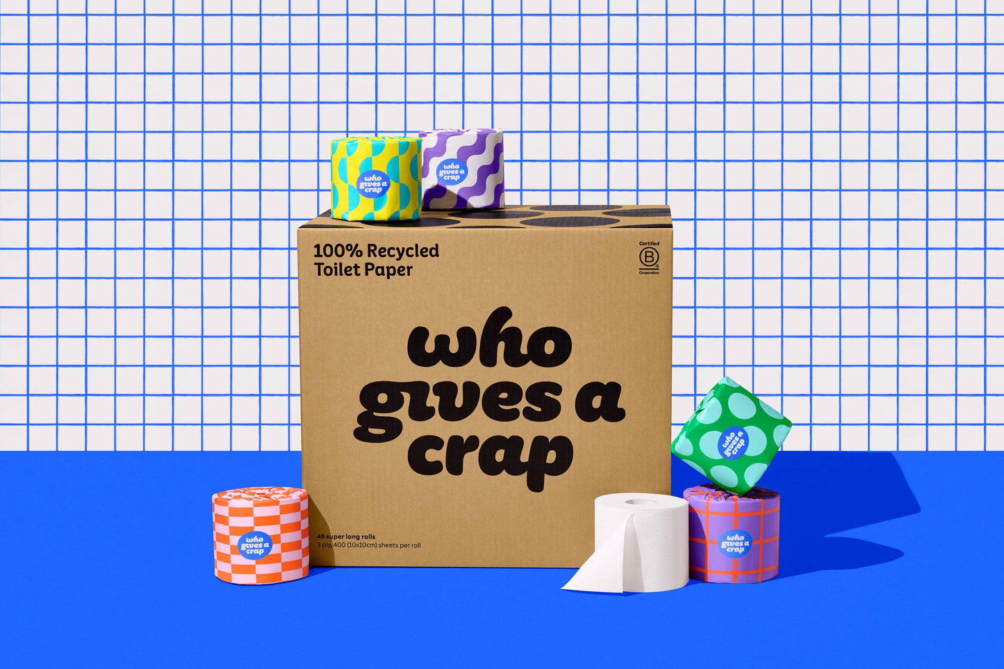 100% Recycled Toilet Paper