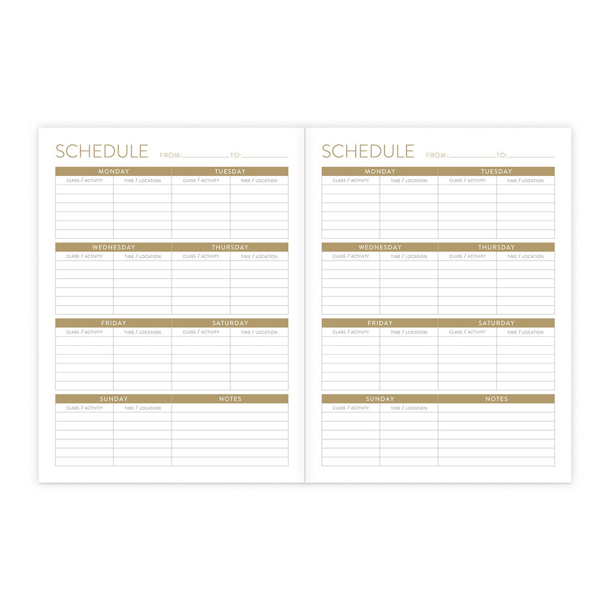 2026 - 2027 Menagerie -  Seedlings On the Go Planner