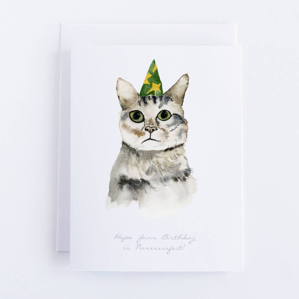 Cat Birthday Card