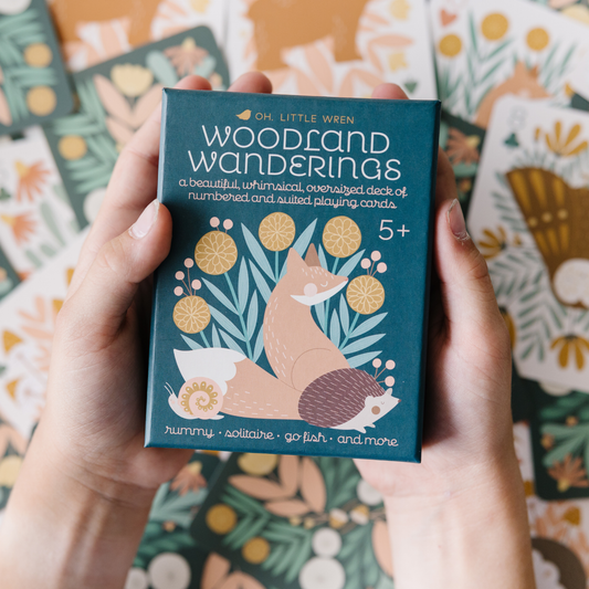 Woodland Animal Deck of Playing Cards for All