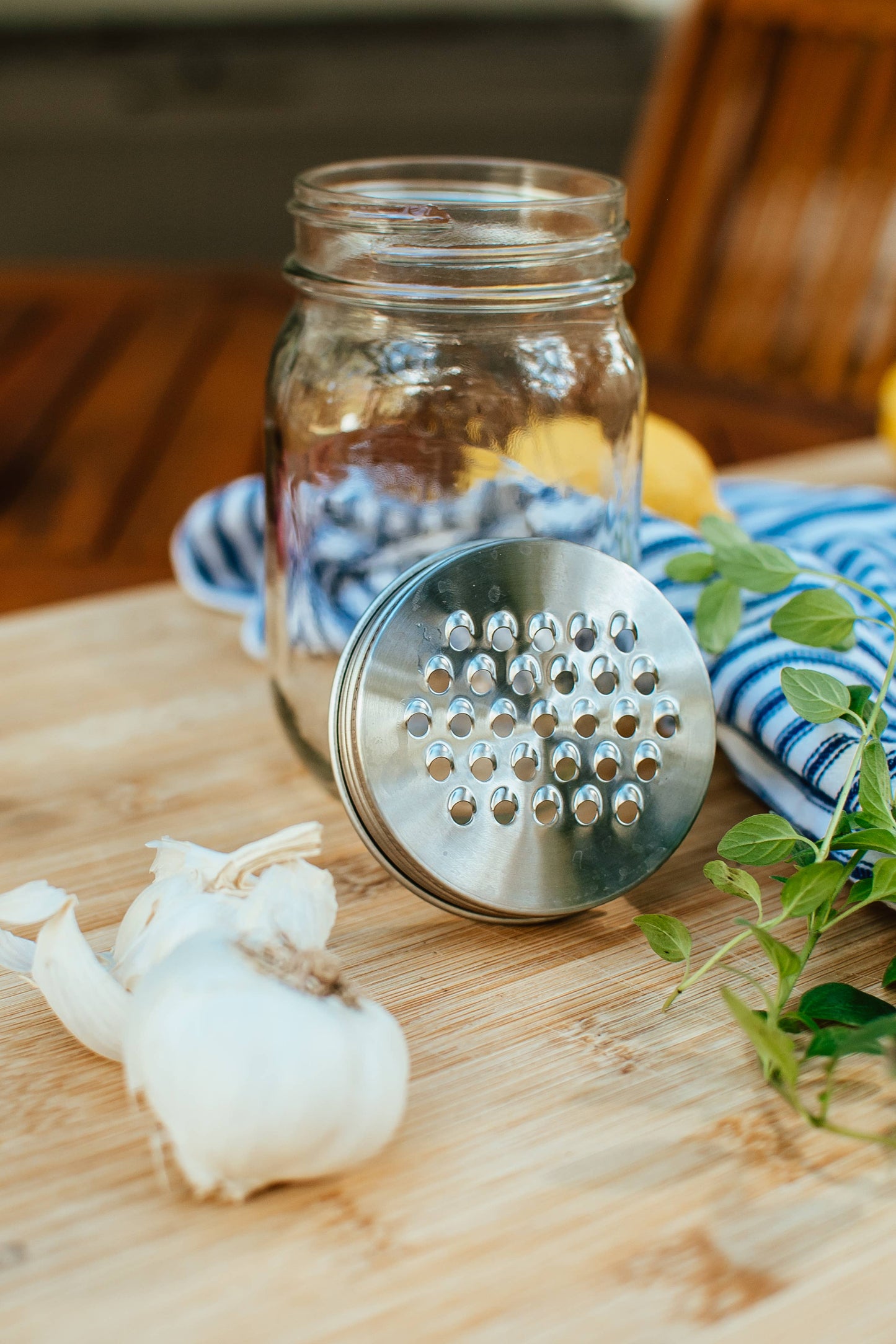 Mason Jar Grater Lid