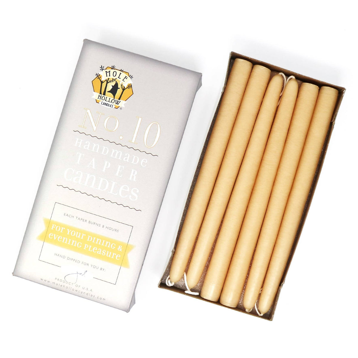 Hand Dipped Taper Candles