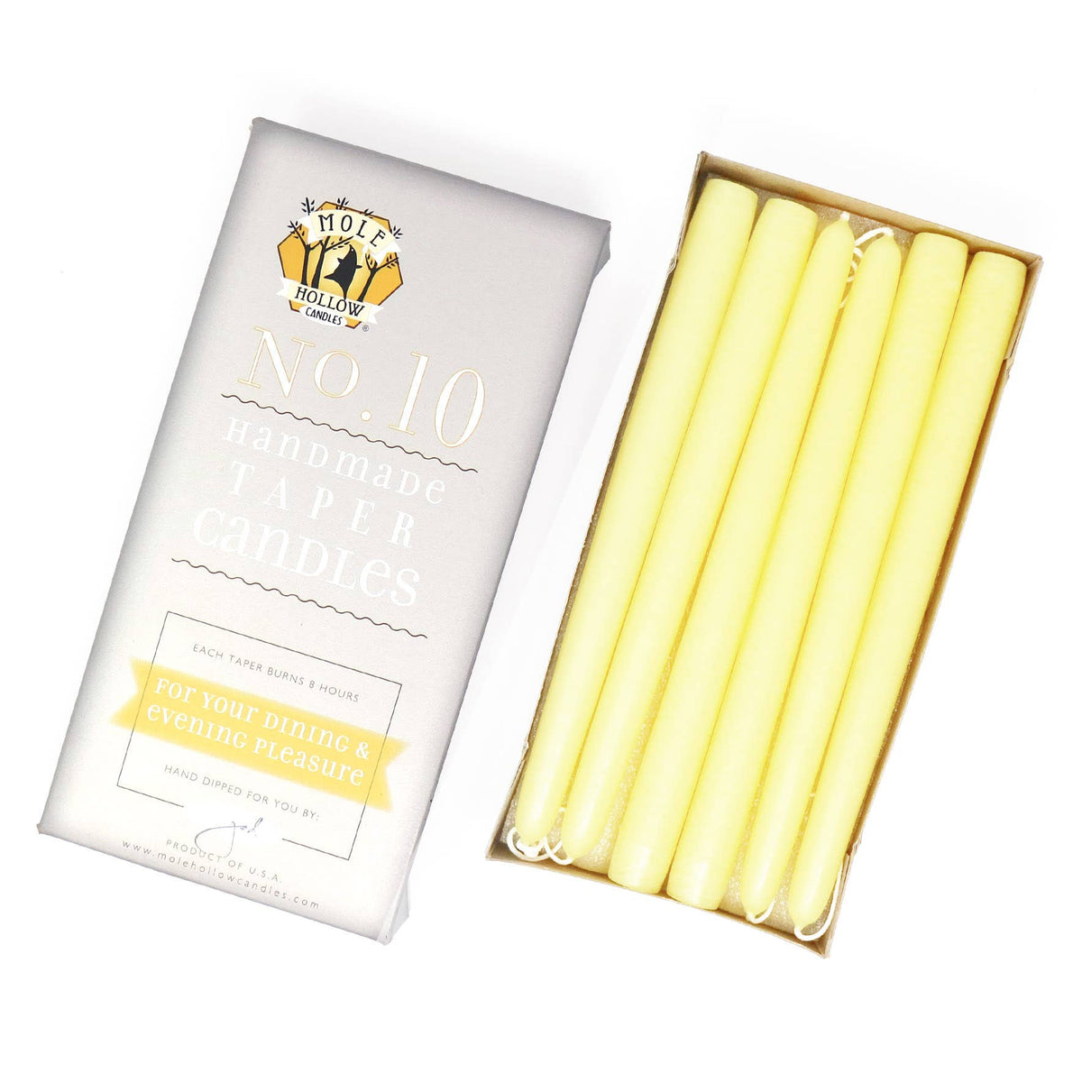 Hand Dipped Taper Candles