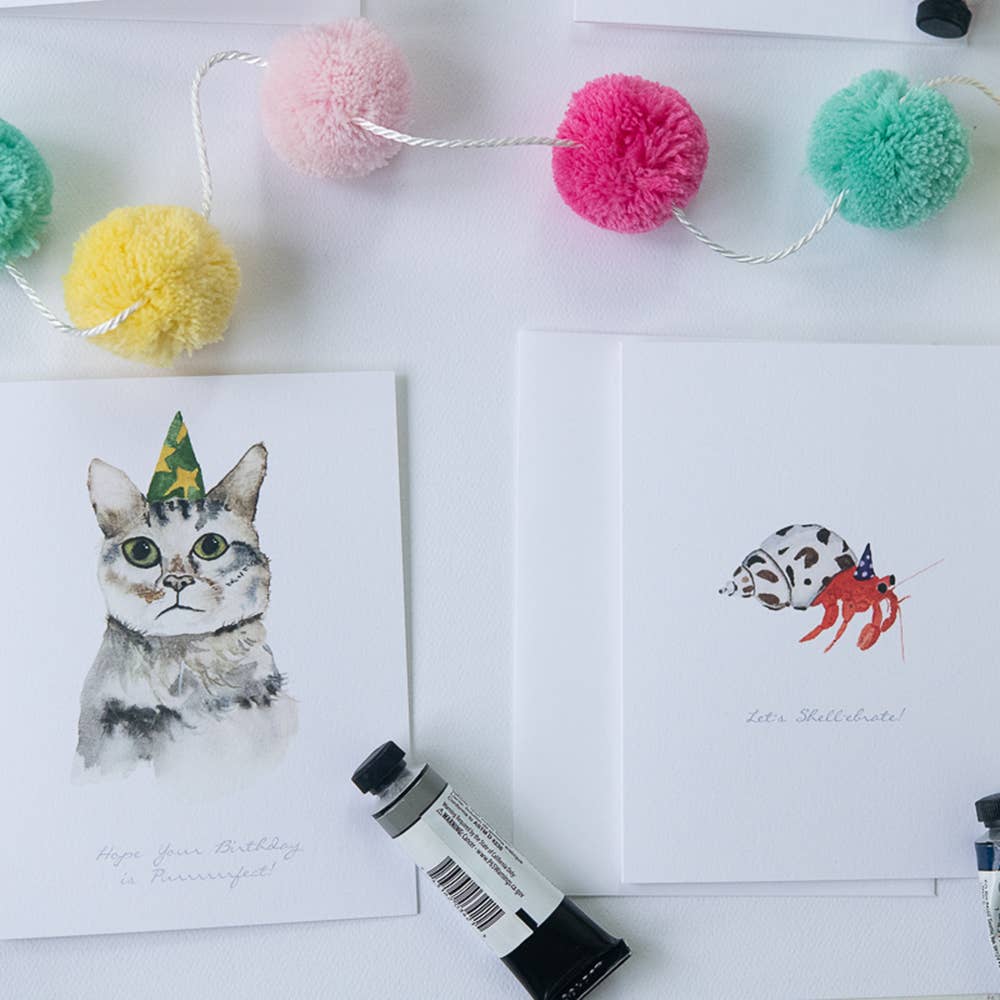 Cat Birthday Card