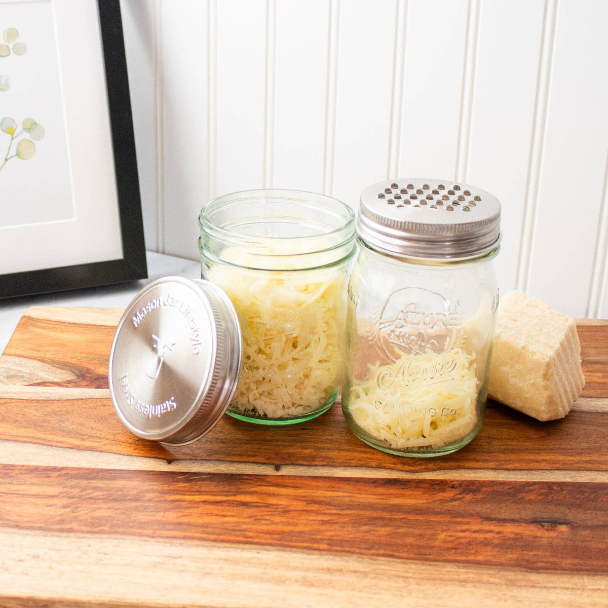 Stainless Steel Mason Jar Storage Lids