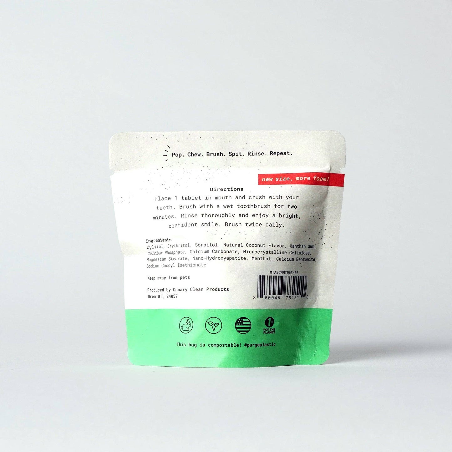 Canary Toothpaste Tablets