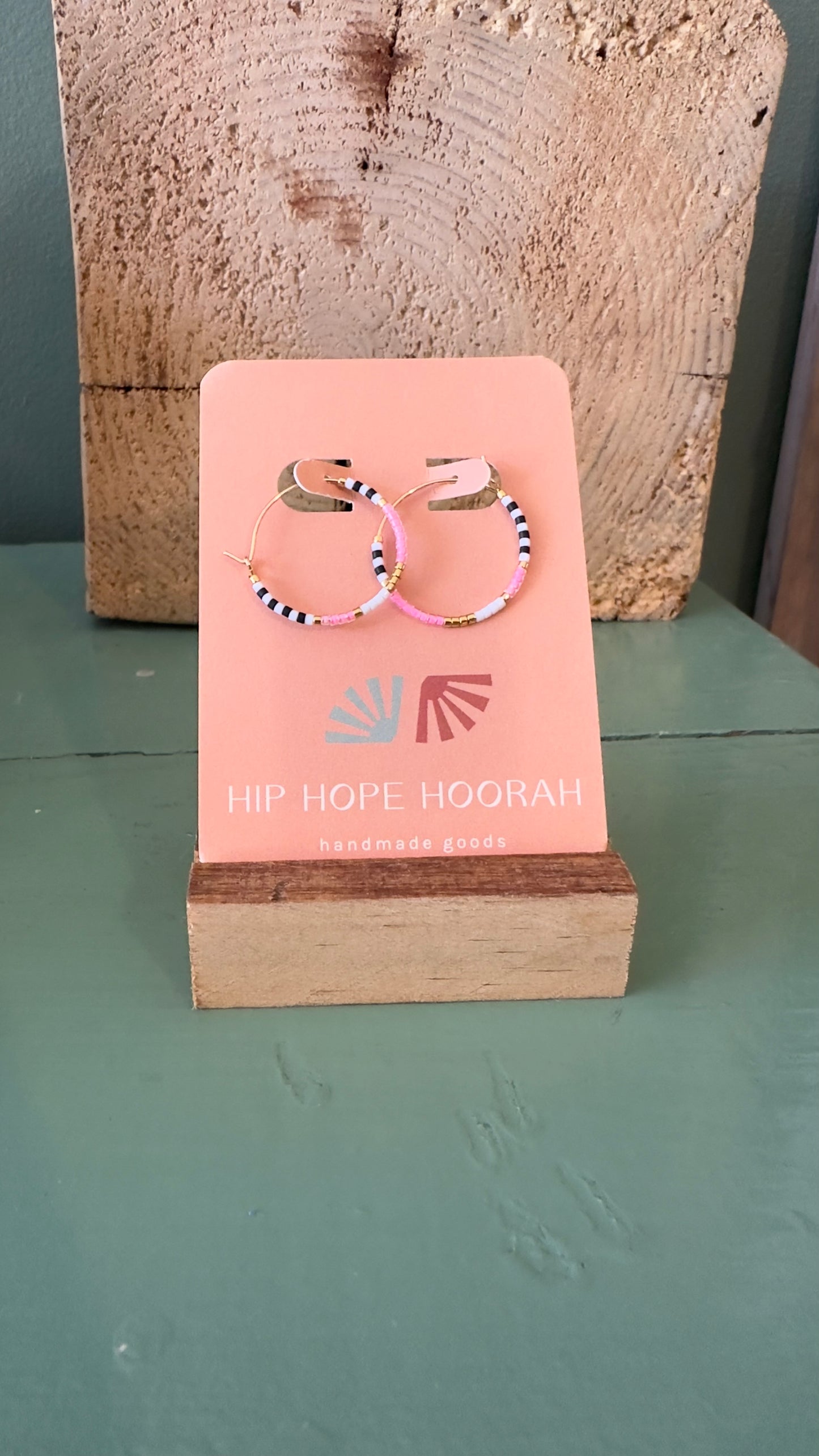 Beaded Hoops | Hip Hope Hoorah