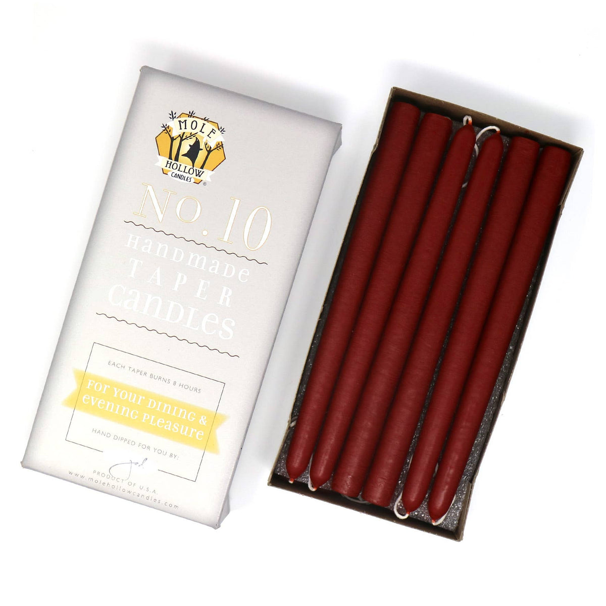 Hand Dipped Taper Candles