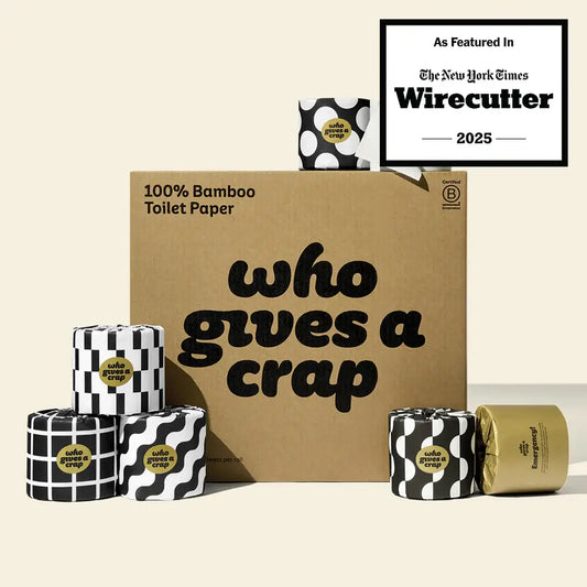 100% Bamboo Toilet Paper- Who Gives a Crap