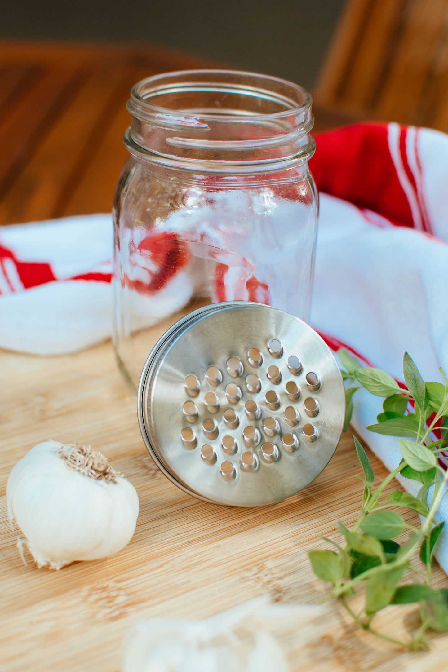 Mason Jar Grater Lid