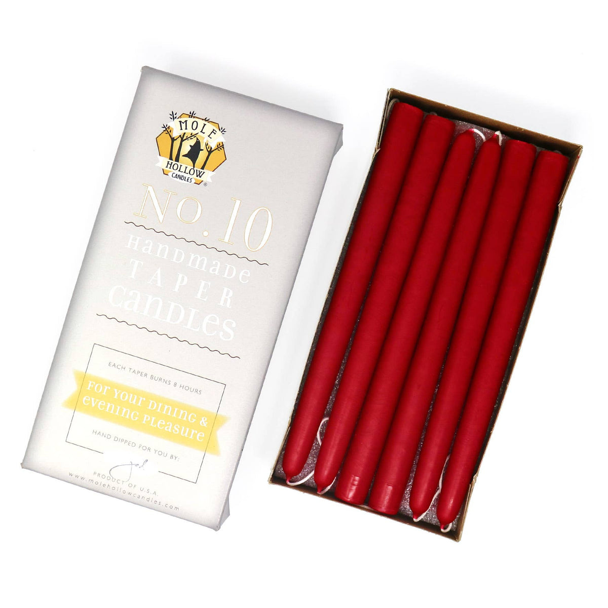 Hand Dipped Taper Candles