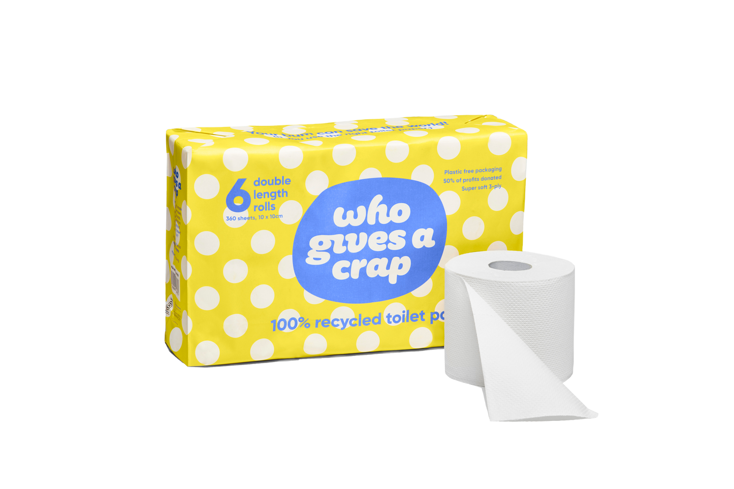 Classic Recycled Toilet Paper - 6 Pack