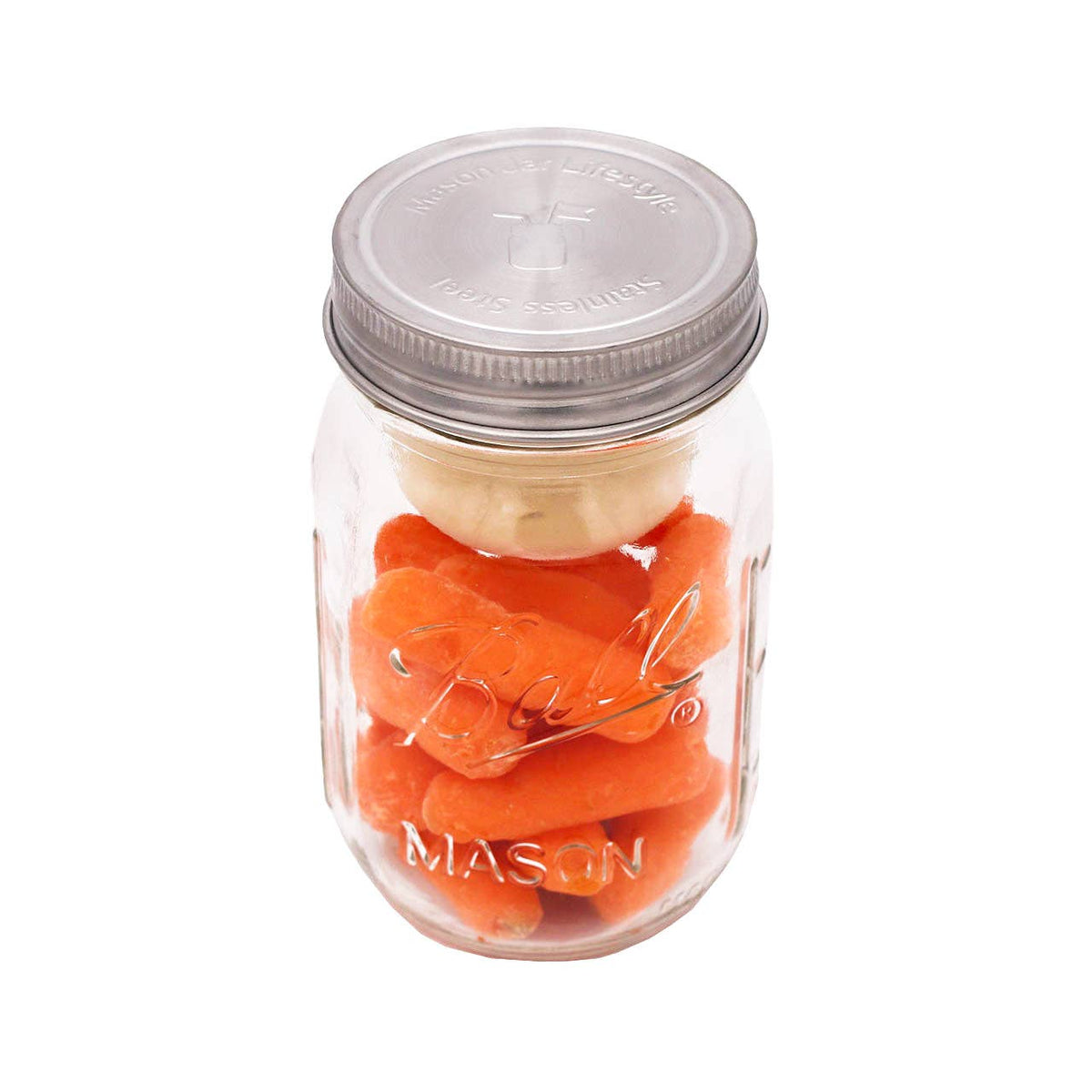 Stainless Steel Mason Jar Storage Lids