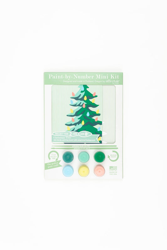 Christmas Tree MINI Paint-by-Number Kit