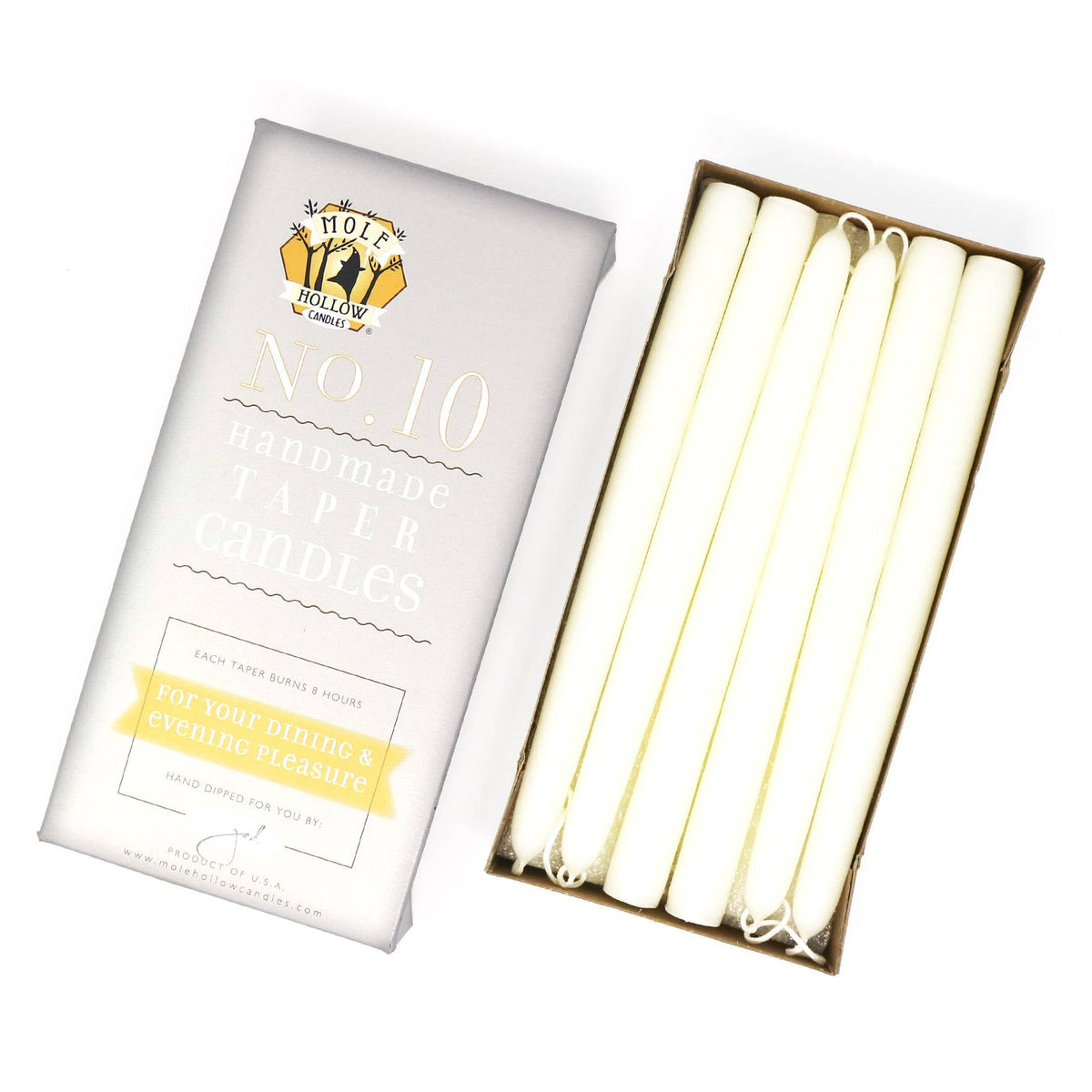 Hand Dipped Taper Candles