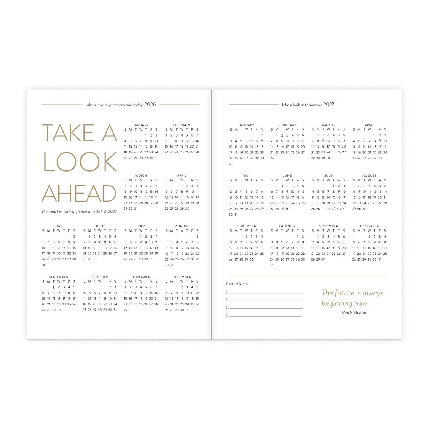 2026 - 2027 Menagerie -  Seedlings On the Go Planner