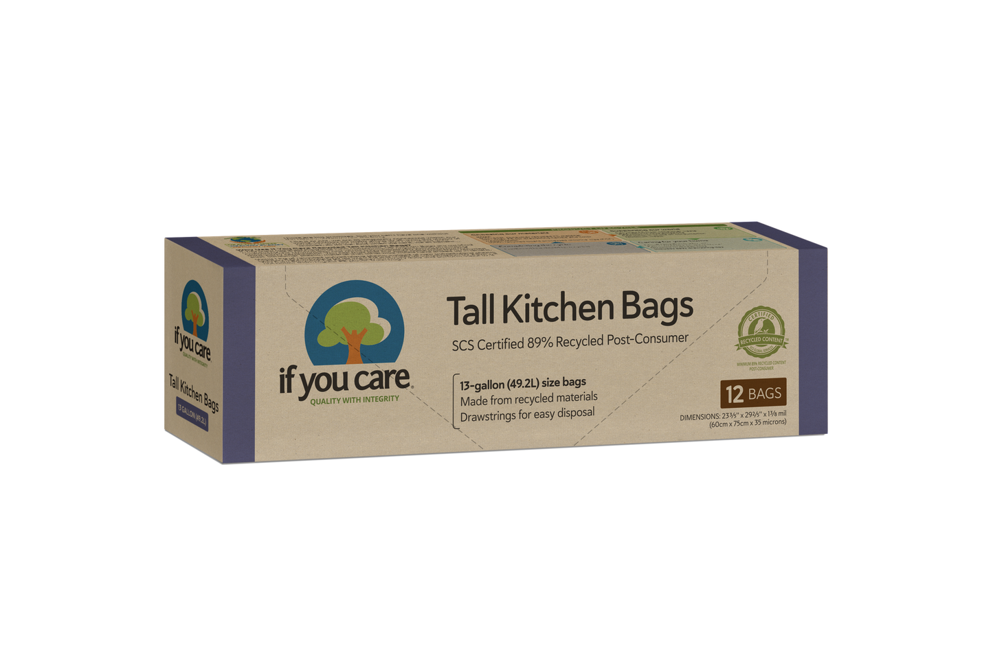 13 Gallon Tall Kitchen Trash Bags