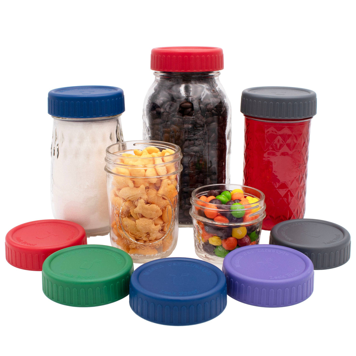Mason Jar Plastic Storage Lids