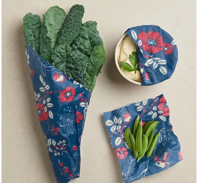 Bees Wrap Reusable Beeswax Food Wraps