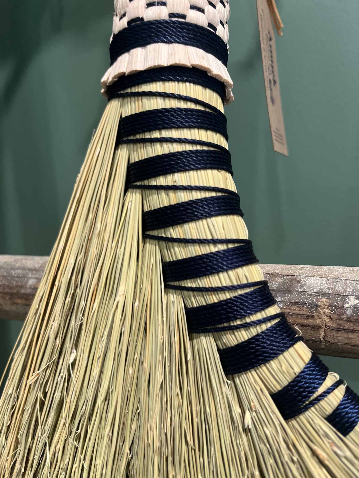Handled Turkey Wing Whisks | Amuck Broom Co.